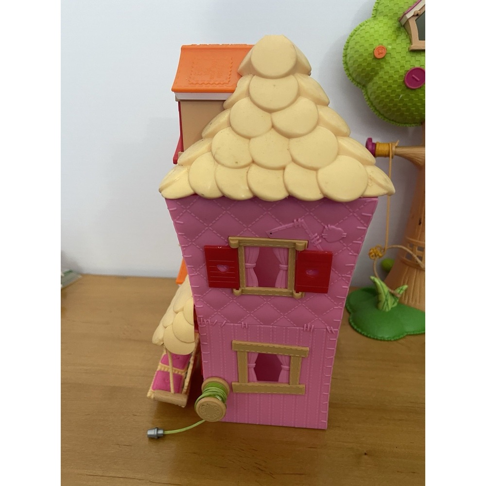 Lalaloopsy Sew Sweet Playhouse Dollhouse & Tree House As Is Incomplete - Picture 6 of 13